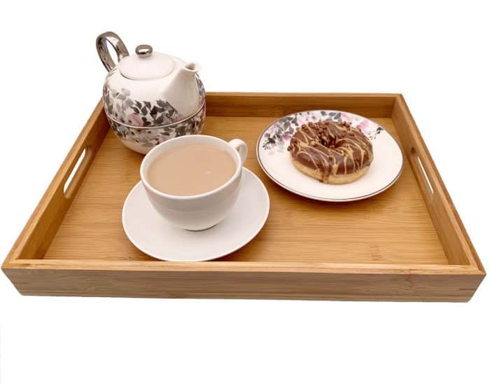 Rectangle Bamboo Wooden Tray