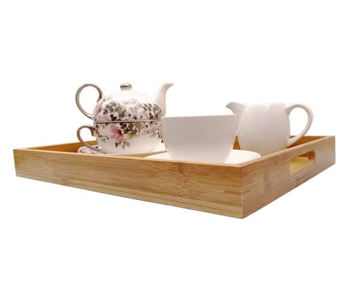 Rectangle Bamboo Wooden Tray