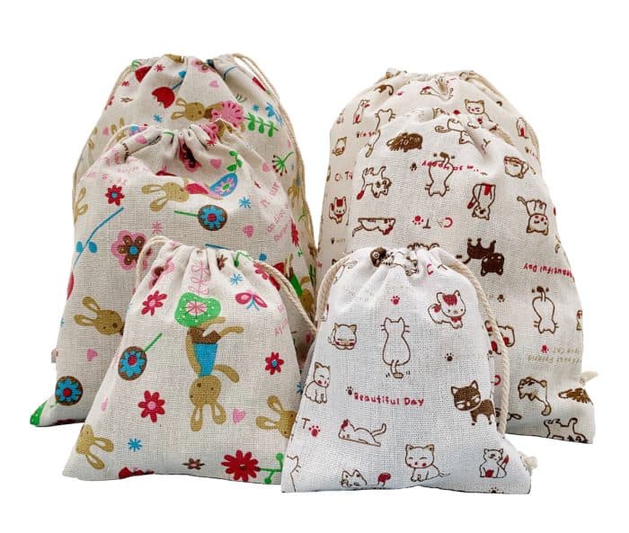 drawstring pouch medium storage bag