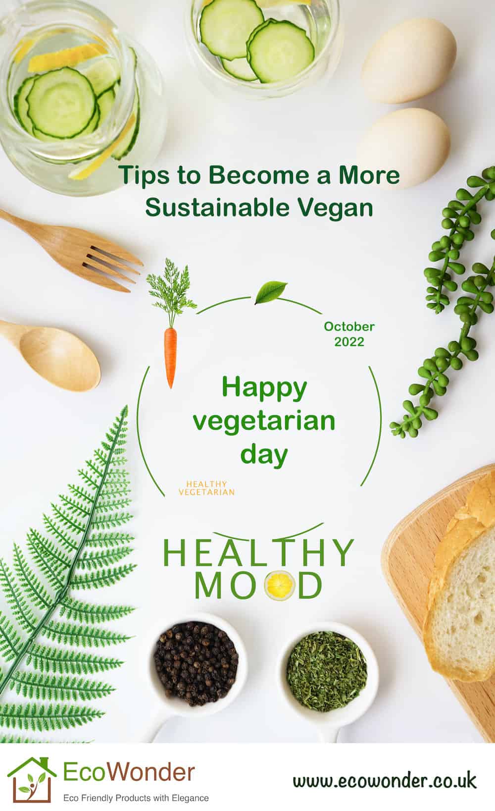 Tips to Become a More Sustainable Vegan