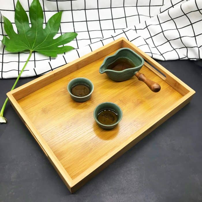 Rectangle Bamboo Wooden Tray