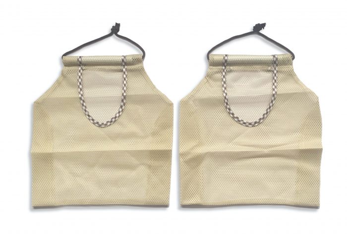 Pack of 2 Vegetable Storage Bags –  Durable Onion Bags