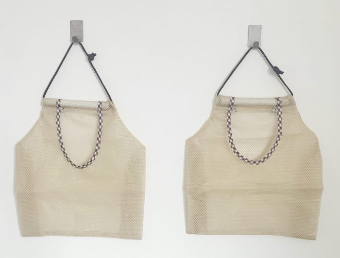 Pack of 2 Vegetable Storage Bags –  Durable Onion Bags