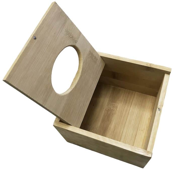 Small Wooden Tissue Box Holder