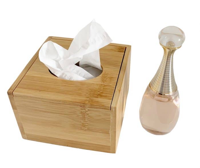 Small Wooden Tissue Box Holder