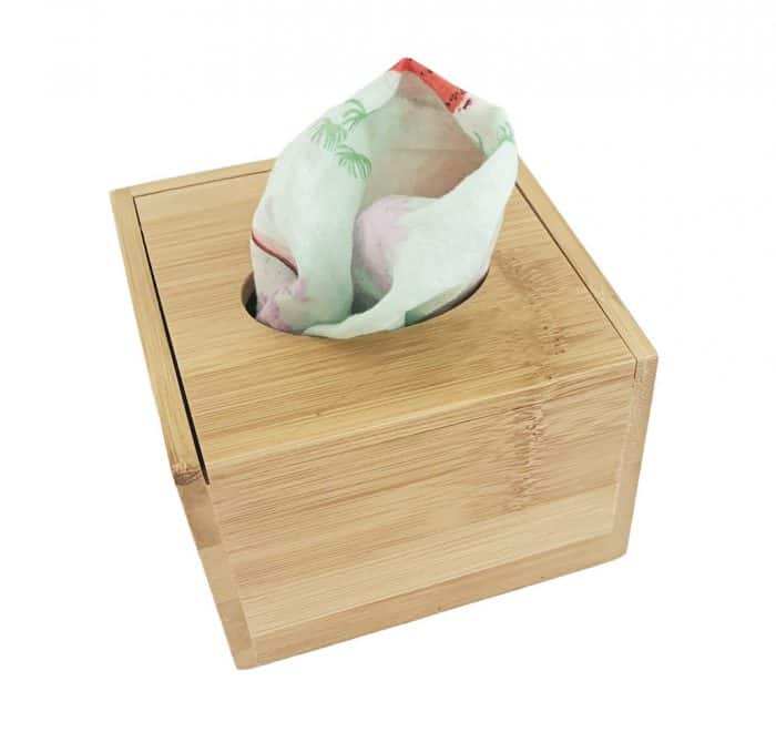 Small Wooden Tissue Box Holder