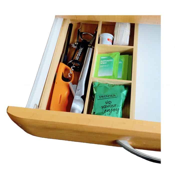 Wooden Drawer Organiser – Draw Divider