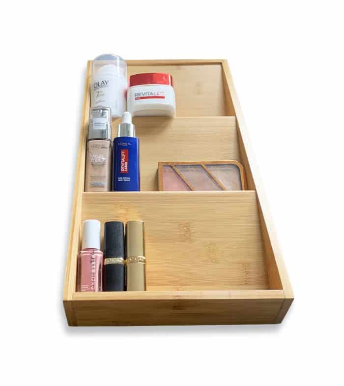 Wooden Drawer Organiser Kitchen Spice Rack